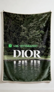 Dior Throw Blankets